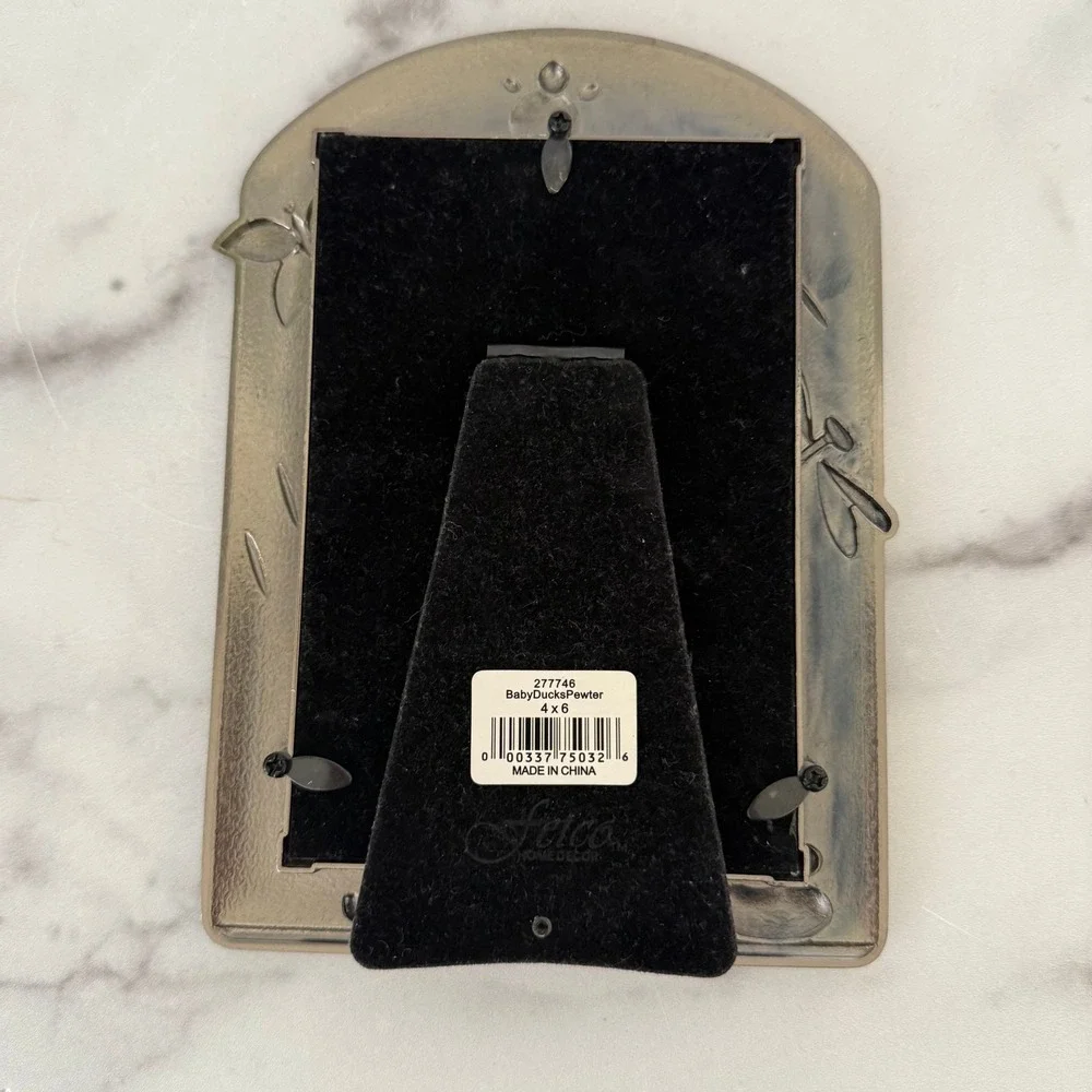 Fetco Baby Duck Pewter Picture Frame 4 X 6 New Home Decor